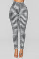 Lyla Print Leggings - Black/White