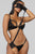 Laced Goddess 4 Piece Set - Black