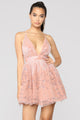 Maise Tulle Dress - Blush
