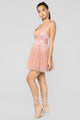 Maise Tulle Dress - Blush