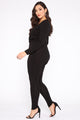 Cared For Jumpsuit - Black