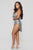Yukie Metallic Dress - Silver