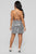 Yukie Metallic Dress - Silver