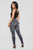 Larissa Denim Print Leggings - Black