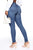 Classic High Waist Skinny Jeans - Medium Blue Wash