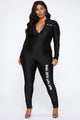 Platinum Status Jumpsuit - Black