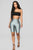 Curves For Days Biker Shorts - Silver