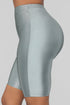 Curves For Days Biker Shorts - Silver