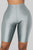 Curves For Days Biker Shorts - Silver