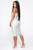 Always A Party Metallic Midi Dress - Silver
