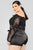 Through My City Off Shoulder Romper - Black