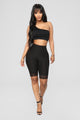 Missie Biker Shorts - Black