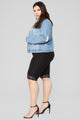 Missie Biker Shorts - Black