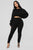 Meet Me Half Way Leggings - Black