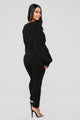 Meet Me Half Way Leggings - Black