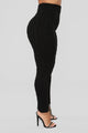 Meet Me Half Way Leggings - Black
