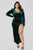 Love Sex Magic Velvet Dress - Hunter