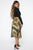In The End Pleated Midi Skirt - Black/Gold