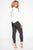 Bad Decisions Tie Waist Pants - Black/White