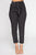 Bad Decisions Tie Waist Pants - Black/White