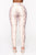 Shed Your Skin Snake Print Leggings - Pink