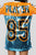 Play Of The Week Tunic Dress - Orange Combo
