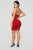 Vegas Go To Dress - Burgundy