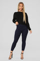 Favorite Feel Stretch Legging - Navy