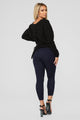 Favorite Feel Stretch Legging - Navy