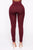 Smooth Operator High Rise Legging - Burgundy
