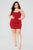 Vegas Go To Dress - Burgundy