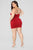 Vegas Go To Dress - Burgundy