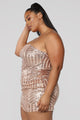 Breathtaking Dress - Rose Gold