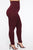 Smooth Operator High Rise Legging - Burgundy