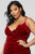 Velveteer Dress - Wine