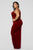 Velveteer Dress - Wine