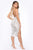 Shine Down On Me Sequin Midi Dress - Silver