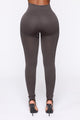Smooth It Out High Rise Legging - Charcoal