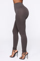 Smooth It Out High Rise Legging - Charcoal