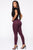 Smooth It Out High Rise Legging - Plum