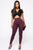 Smooth It Out High Rise Legging - Plum