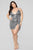 Yukie Metallic Dress - Silver