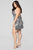 Yukie Metallic Dress - Silver