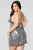 Yukie Metallic Dress - Silver