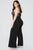 Roof Top Date Lace Jumpsuit - Black