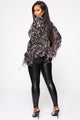 Liliana Faux Leather Leggings - Black