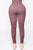 Curves Ahead High Rise Legging - Burgundy