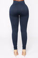 On The Go Seamless Leggings - Deep Sea