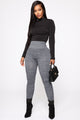 Curves Ahead High Rise Legging - Indigo