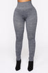Curves Ahead High Rise Legging - Indigo